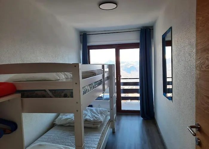 Superbe Avec Vue Panoramique Au Pied Des Pistes Apartmán