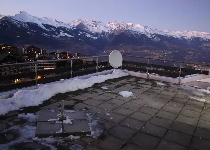 Superbe Avec Vue Panoramique Au Pied Des Pistes Apartmán *